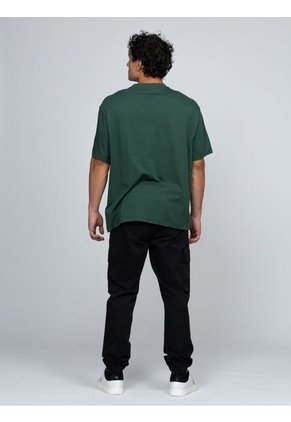 Camiseta Verde Con Gráfico De Monograma Calvin Klein Calvin Klein