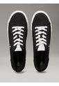 Tenis Negro Bajos De Lona Calvin Klein de Calvin Klein