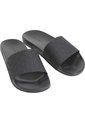 Sandalias Negro Slide De Piscina En Jacquard Calvin Klein de Calvin Klein