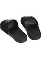 Sandalias Negro Contorneadas De Lona Con Logo Calvin Klein de Calvin Klein