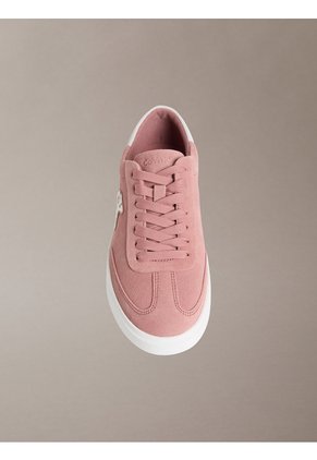 Tenis Rosa Bajos Con Cordones Calvin Klein