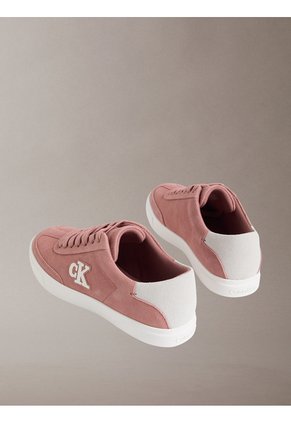 Tenis Rosa Bajos Con Cordones Calvin Klein