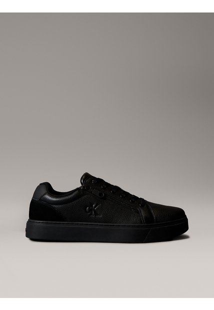 Tenis Negro Clásicos Con Cordones Calvin Klein