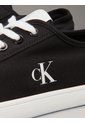 Tenis Negro Bajos De Lona Calvin Klein de Calvin Klein