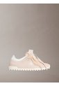 Tenis Blanco Runner De Perfil Bajo Con Lazos Calvin Klein de Calvin Klein