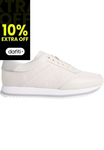 Tenis Beige Bajos Runner Para Mujer Calvin Klein Calvin Klein