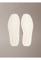 Tenis Blanco Runner De Perfil Bajo Con Lazos Calvin Klein de Calvin Klein