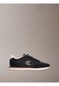 Tenis Negro Retro Runner Con Mix De Texturas Calvin Klein de Calvin Klein