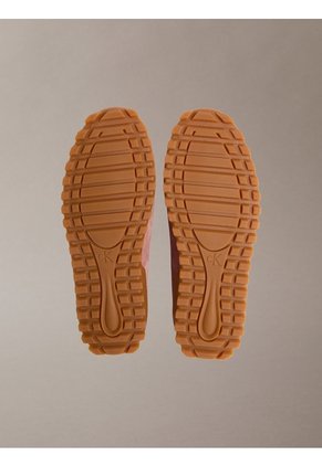 Tenis Rosa Runner De Perfil Bajo Con Lazos Calvin Klein