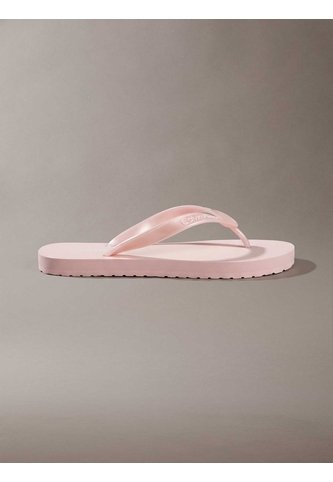Sandalias Rosa Flip Flop En Tono Metálico Calvin Klein Calvin Klein
