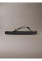 Sandalias Negro Flip Flop En Tono Metálico Calvin Klein de Calvin Klein