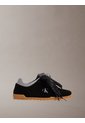 Tenis Negro Runner De Perfil Bajo Con Lazos Calvin Klein de Calvin Klein