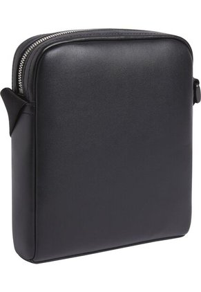 Bolso Negro Reporter Con Monograma Calvin Klein