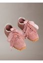Tenis Rosa Runner De Perfil Bajo Con Lazos Calvin Klein de Calvin Klein