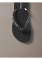 Sandalias Negro Flip Flop En Tono Metálico Calvin Klein de Calvin Klein