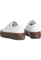Tenis Blanco Planos Texturizados Calvin Klein de Calvin Klein