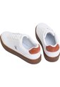 Tenis Blanco Classic De Corte Bajo En Cuero Calvin Klein de Calvin Klein