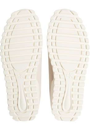 Tenis Blanco Runner De Perfil Bajo Con Lazos Calvin Klein