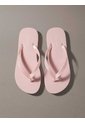 Sandalias Rosa Flip Flop En Tono Metálico Calvin Klein de Calvin Klein