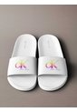 Sandalias Blanco Essential Slide Pride Calvin Klein de Calvin Klein