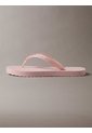 Sandalias Rosa Flip Flop En Tono Metálico Calvin Klein de Calvin Klein