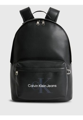 Morral Redonda Hombre Negro Calvin Klein