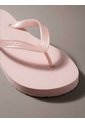 Sandalias Rosa Flip Flop En Tono Metálico Calvin Klein de Calvin Klein