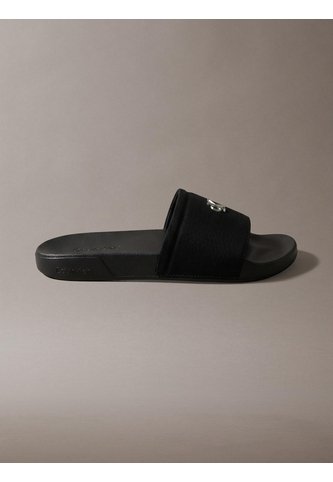 Sandalias Negro De Tela Calvin Klein Calvin Klein