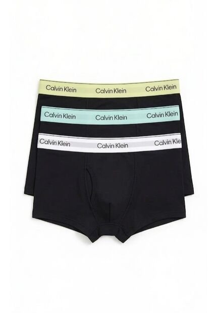 Pack Negro De 3 Boxers Trunk - Modern Cotton Stretch Calvin Klein