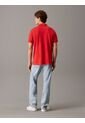 Polo Rojo Clásico De Piqué De Algodón Calvin Klein de Calvin Klein
