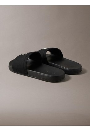 Sandalias Negro De Tela Calvin Klein