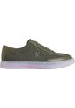 Tenis Verde Bajos Con Cordones Calvin Klein de Calvin Klein