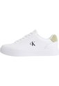 Tenis Blanco Classic De Corte Bajo En Cuero Calvin Klein de Calvin Klein