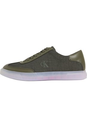 Tenis Verde Bajos Con Cordones Calvin Klein