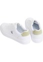 Tenis Blanco Classic De Corte Bajo En Cuero Calvin Klein de Calvin Klein