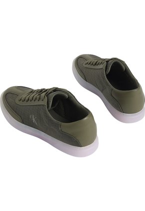 Tenis Verde Bajos Con Cordones Calvin Klein