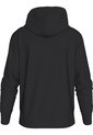 Suéter Negro Con Gorro Y Contorno Interrumpido Calvin Klein de Calvin Klein