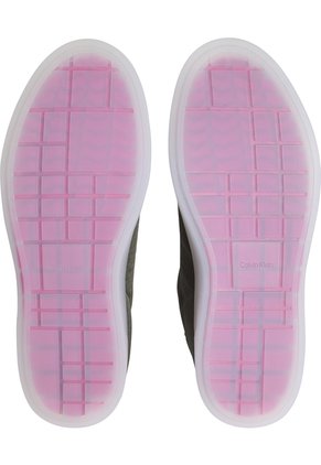 Tenis Verde Bajos Con Cordones Calvin Klein