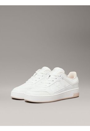 Tenis Rosado Basket De Cuero Sintético Calvin Klein