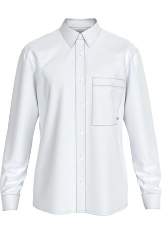 Camisa Blanca Oxford Para Hombre Calvin Klein Calvin Klein