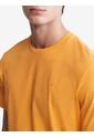 Camiseta Con Logo Hombre Naranja Calvin Klein de Calvin Klein