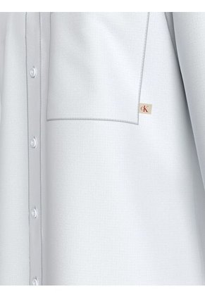 Camisa Blanca Oxford Para Hombre Calvin Klein