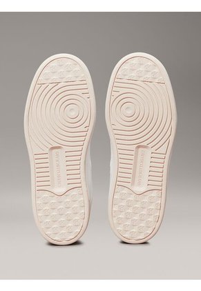 Tenis Rosado Basket De Cuero Sintético Calvin Klein