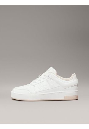 Tenis Rosado Basket De Cuero Sintético Calvin Klein