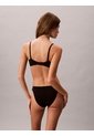 Panty Negro Con Tiras - Icon Cotton Modal Calvin Klein de Calvin Klein