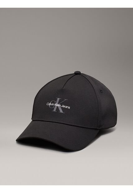 Gorra Negra De Sarga Con Cálida Felpa Calvin Klein