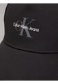 Gorra Negra De Sarga Con Cálida Felpa Calvin Klein de Calvin Klein