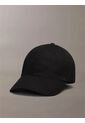 Gorra Negra Con Logotipo Bordado Calvin Klein de Calvin Klein