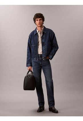 Jeans Azul De Corte Recto Clásico Con Efecto Tornasolado Calvin Klein