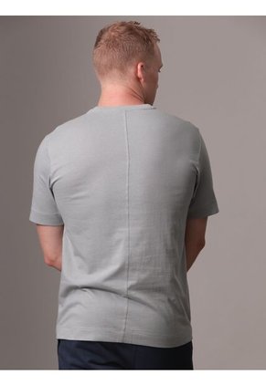 Camiseta Gris Manga Corta Calvin Klein